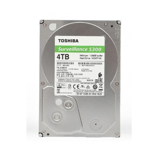 東芝 HDD 4TB Toshiba S300 4TB Surveillance Hard Drive (HDWT840UZSVA)